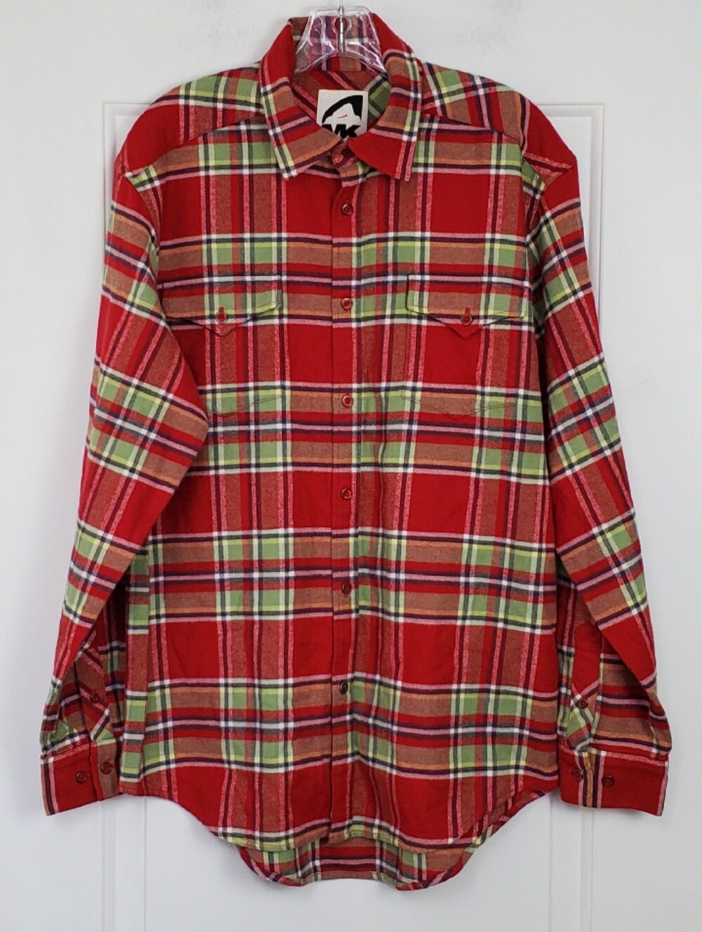 Mountain Khakis Mens Plaid Heavy Flannel Shirt Gorpcore Camping - Size M - GUC